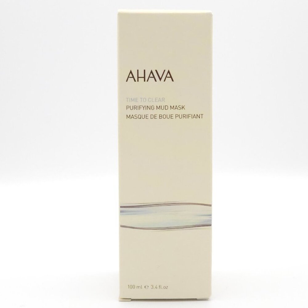 Ahava Time To Clear Purifying Mud Mask 100ml NEW IN BOX